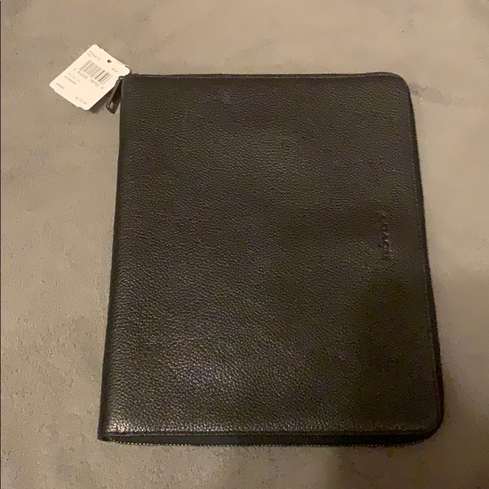 Coach Black Tech Case
